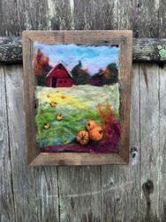 Wandering Pumpkins Needle Felting Workshop