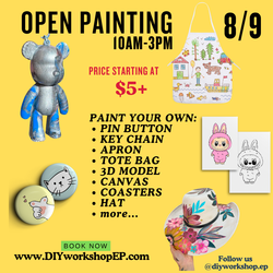 Open Painting August 9th