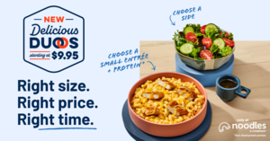 Noodles & Company “Dress as a Duo Day”