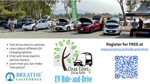 EV Ride-and-Drive – Test Drive Electric Vehicles for FREE at Lake Cunningham Park on Sat, August 16