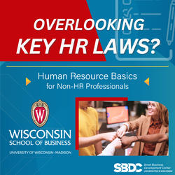 SBDC Human Resources (HR) Basics for Non-HR Professionals