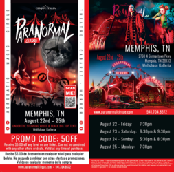 Paranormal Cirque Memphis, TN