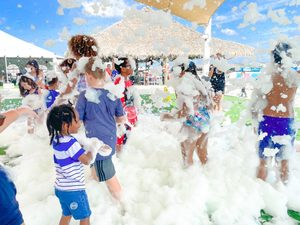 Foam Party at Brightwater Lagoon