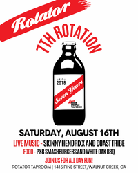 Rotator Taproom's 7th Anniversary