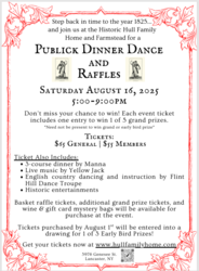 Publick Dinner Dance and Raffles