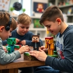 Minecraft Bobblehead Creation Saturday
