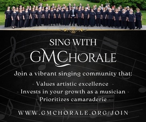 Sing with GMChorale!