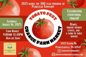 TOMATO FEST AT PLUMSTEADVILLE GRANGE