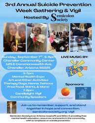 Suicide Prevention Week Gathering and Vigil