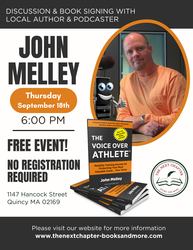 The Next Chapter Books and More Hosts Discussion & Book Signing with Quincy’s Own John Melley