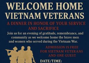 Vietnam Veteran Dinner: Northborough Legion Post 0234