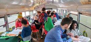 Service Project for The Big Bus | Seeds of Caring
