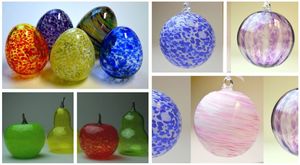 Blown Glass Workshop: Choice of Apple, Pear, Egg, or Ornament