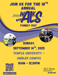 The 18th Annual Hope Walks for ALS