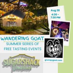 Sugarshack Downtown is next stop for Wandering Goat tasting event