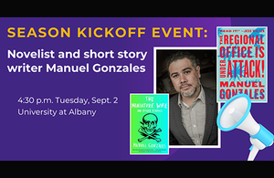 NYS Writers Institute: Conversation with author Manuel Gonzales