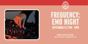 Frequency at PROOF: Emo Night