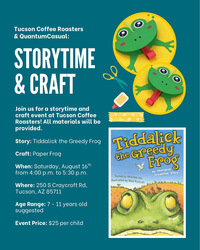 Kids Storytime and Craft Workshop