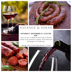 Sensuous Syrah Featuring Bavaria Sausage