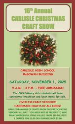 16th Annual Carlisle Christmas Craft Show