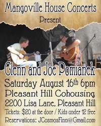Mangoville House Concerts Presents: Glenn and Joe Pomianek