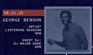 Artist Listening Session: George Benson⁠