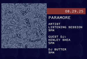 Artist Listening Session: Paramore⁠