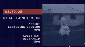 Artist Listening Session: Noah Gunderson