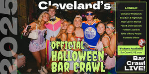 2025 Official Halloween Bar Crawl Cleveland Bar Crawl LIVE Fri and Sat