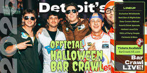 2025 Official Halloween Bar Crawl Detroit By Bar Crawl LIVE!