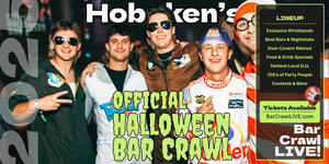 2025 Official Halloween Bar Crawl Hoboken By Bar Crawl LIVE!
