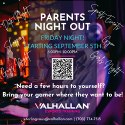 Parents Night Out at Valhallan Esports!
