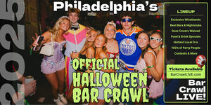 2025 Official Halloween Bar Crawl Philadelphia Bar Crawl LIVE Fri and Sat