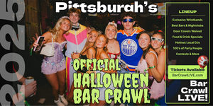 2025 Official Halloween Bar Crawl Pittsburgh Bar Crawl LIVE Fri and Sat