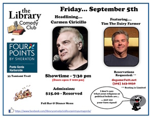 The Library Comedy Club Show