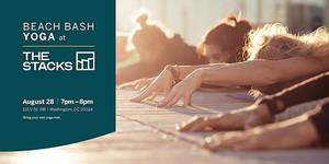 Beach Bash Yoga at The Stacks