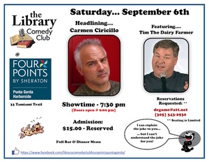 The Library Comedy Club Show