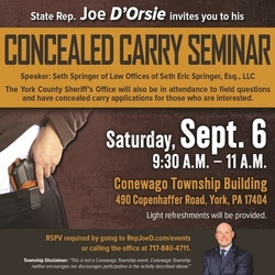 Concealed carry seminar