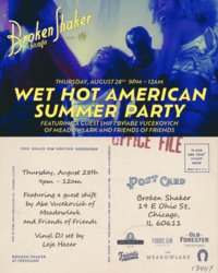 Broken Shaker Chicago x Abe Vucekovich Mixology Pop-Up