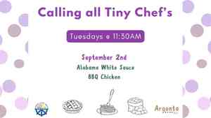 Calling All Tiny Chefs: Alabama White Sauce BBQ Chicken