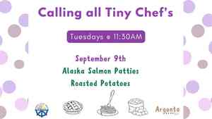Calling All Tiny Chefs: Alaska Salmon Patties And Roasted Potatoes