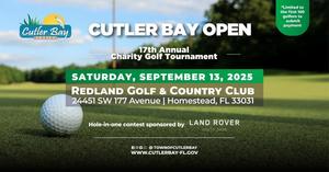 Cutler Bay Open - 17th Annual Charity Golf Tournament Benefitting the Cutler Bay Community Fund
