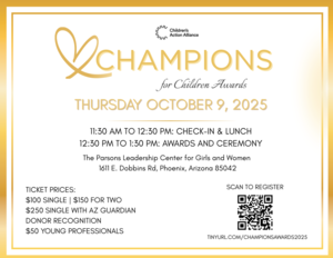 Children's Action Alliance's Signature Event: 2025 Champions for Children Awards Luncheon