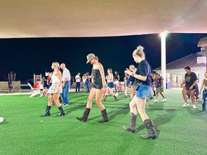 Line Dancing at Brightwater Lagoon