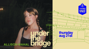 Allison Mahal under the bridge