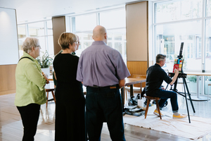“Artful Evenings” Artist in Residence Series @ JB Duke Hotel 