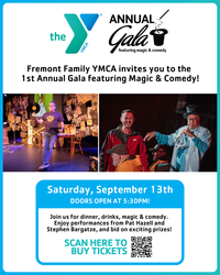 Fremont Family YMCA Gala Featuring Magic & Comedy