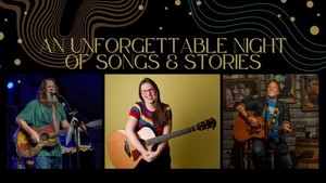 Grace Morrison, Marc Douglas Berardo, Walt Wilkins: An unforgettable night of songs and stories