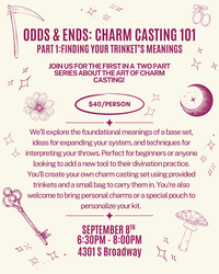 Odds & Ends: Charm Casting 101