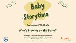 Baby Storytime: Playing On The Farm